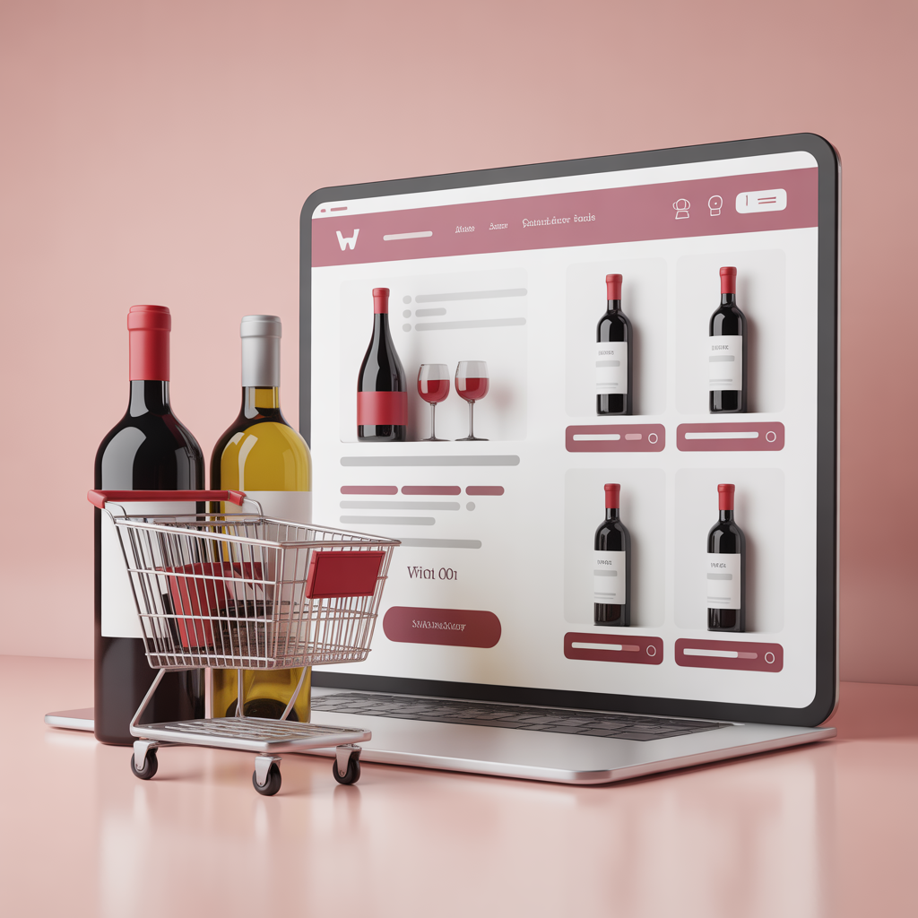Vinarija prodaje vino direktno kupcima putem interneta